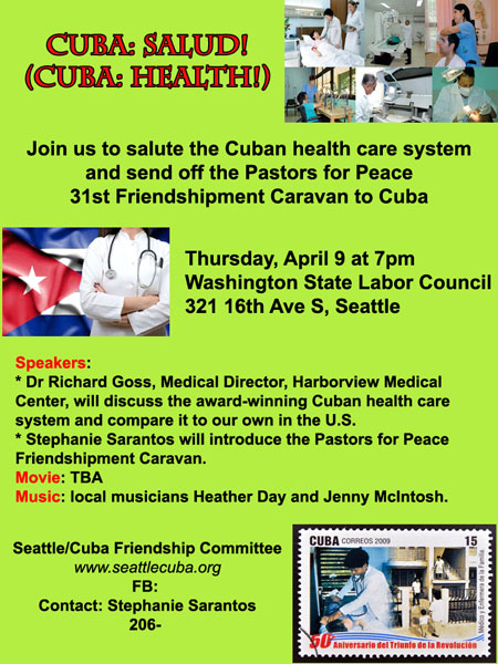 Cuba Salud event