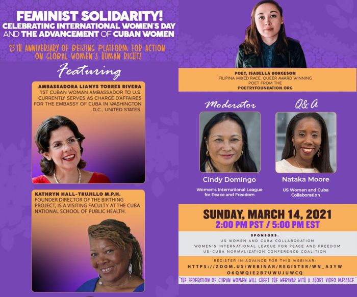 Feminist Solidarity, Advancement of Cuban Women