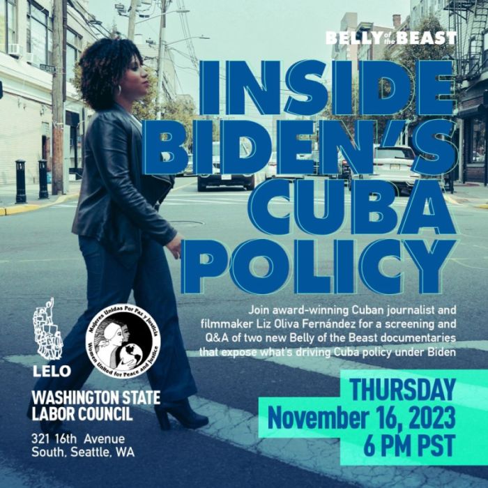 Liz Oliva presents INSIDE BIDEN'S CUBA POLICY